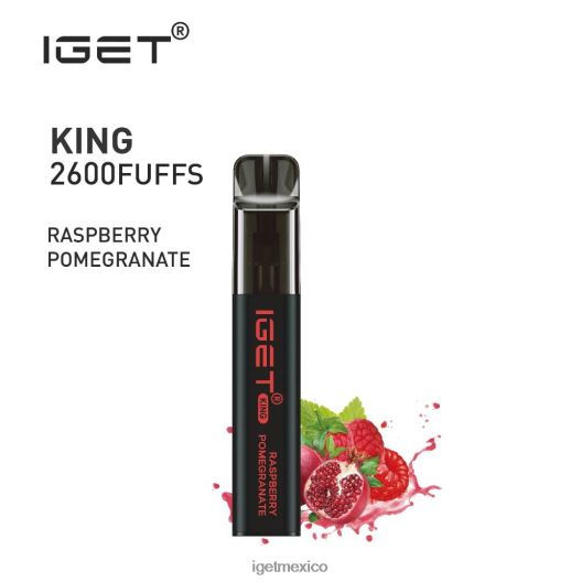 IGET Online - rey - 2600 inhalaciones N4LF8X594 granada frambuesa